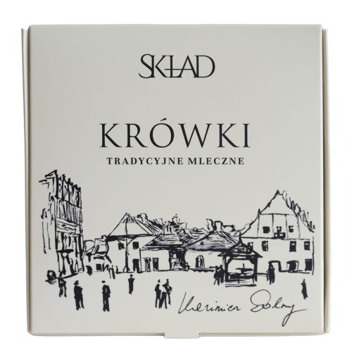 Tradycyjne mleczne Krówki z Kazimierza — pudełko 500 g